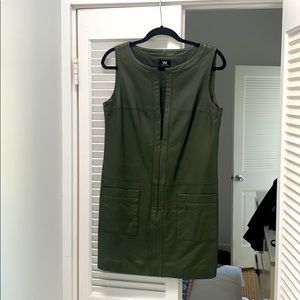 W by Worth Leather Mini dress